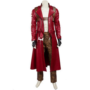 ชุดคอสเพลย์เรดเดวิลเมย์คราย <span class=keywords><strong>3</strong></span> แดนเต้ แบบเดียวกับในเกม ชุดนิทรรศการการ์ตูน ยี่ห้ออูเมะ สำหรับผู้ชาย - Product Image 1