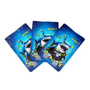 Sachet Doypack Mylar Holographique Imprimé Personnalisé, Imperméable et Refermable pour Protéines en Poudre et Snacks Secs - Product Image 2