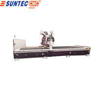 Routeur CNC à bois à 3 axes à grande vitesse ATC ST2060, changeur d'outils automatique 12 pièces pour la sculpture 3D, CNC pour porte en bois, armoire