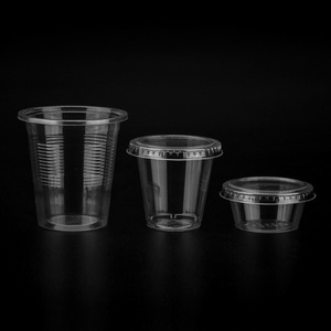Custom printed disposable recycle Coffee Tea Drinking Bioplastic disposable cups