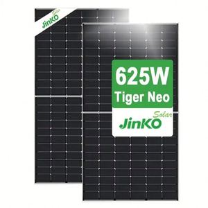 แผงโซลาร์เซลล์ Jinko Solar รุ่น JKM610N-66HL4M-BDV 610Wp แบบสองหน้า (Bifacial) กระจกสองชั้น สำหรับโรงไฟฟ้าพลังงานแสงอาทิตย์ - Product Image 1