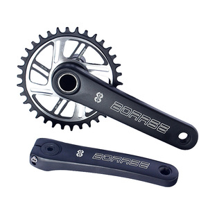 Juego de bielas Boarse 1X12S de aleación de aluminio hueco con una sola placa de cadena para bicicleta de montaña - Product Image 5