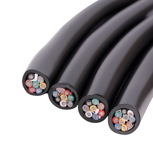 Câble de commande blindé en cuivre ignifuge, conducteur en cuivre isolé et gainé de PVC, avec <span class=keywords><strong>gaine</strong></span> tressée - Product Image 1