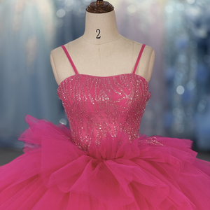<span class=keywords><strong>Vestido</strong></span> de Gala Jancember 1175 con Lentejuelas y Cuentas, con Volantes de Tul en Múltiples Niveles, <span class=keywords><strong>para</strong></span> Eventos Formales, Bailes de Graduación y Fiestas - Product Image 5