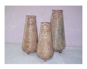 Macetero de hierro galvanizado para jardín, diseño a la moda, buena promoción - Product Image 2