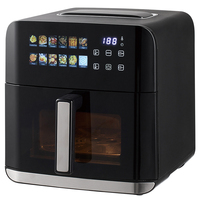 Friteuse à air électrique intelligente sans huile 267152C CE/GS/ETL 1800W 8l avec écran tactile numérique