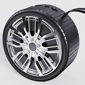 ลำโพงบลูทูธรูปร่างยางแบบพกพาพร้อมไฟ LED สีสันสดใสและเบสลึกสำหรับใช้งานกลางแจ้ง - Product Image 1