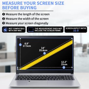 Gran oferta Anti luz azul antideslumbrante <span class=keywords><strong>15</strong></span>,6 pulgadas Protector de pantalla para portátil película de protección ocular Compatible con <span class=keywords><strong>HP</strong></span> Envy X360 <span class=keywords><strong>OMEN</strong></span> <span class=keywords><strong>15</strong></span> Series - Product Image 2