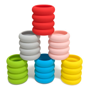 Siliconen pennenhouder Eenvoudige bureau-<span class=keywords><strong>organizer</strong></span> Multifunctionele opbergbuis Houder voor briefpapier Potloodhouder Houder voor make-upborstels - Product Image 6