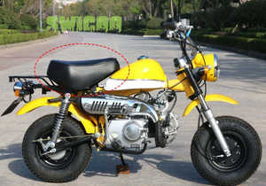 Confortable pour <span class=keywords><strong>Honda</strong></span> Monkey Bike <span class=keywords><strong>Mini</strong></span> Trail 50cc Siège Parfait pour Z50J Z50R Z50M Z50Z Motos - Product Image 6