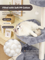 Rampes à gratter pour chat, poteaux en sisal, hamacs-lits pour chat, condos en peluche, tours d'escalade pour chatons, meubles d'intérieur pour animaux de compagnie