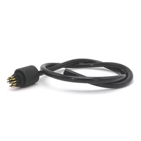 Connecteur de contrôle sous-marin étanche IP69 Subconn MCIL16M 16 broches mâle en ligne en caoutchouc polyuréthane pour câble ROV marin