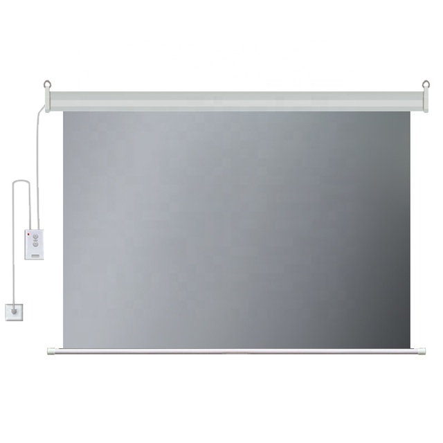 [Rear Motorized] Projection Screen Back Projection 100inch 16:9 Electric for LED LCD HD 4K Projectors