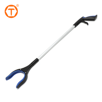 Outil de ramassage de déchets, pince à déchets en aluminium légère, outil de préhension pour les personnes âgées, ramassage de déchets dans le jardin