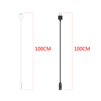 Câble de charge pour bracelet intelligent pour enfants pour T5/X5/T3/Z7/P6S/P6/Y2/S3/X3s/X3 Maxpro/S5 Chargeur de montre magnétique USB PVC TPE Tresse