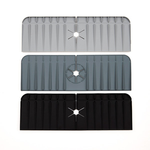 <span class=keywords><strong>Protector</strong></span> contra <span class=keywords><strong>salpicaduras</strong></span> de fregadero para <span class=keywords><strong>cocina</strong></span>, accesorios de baño, almohadilla para grifo, bandeja colectora de agua, protectores de fregadero, silicona moderna de grado alimenticio - Product Image 6