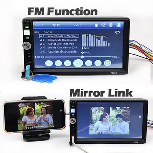 Double Din 7010b 7Inch Màn Hình HD Đài Phát Thanh Xe Hơi Hỗ Trợ FM Usb <span class=keywords><strong>Mp5</strong></span> Máy Nghe Nhạc Tự Động Điện Tử - Product Image 2