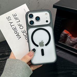 Fundas Magnéticas Transparentes de TPU+PC con Protección de Lente de Cámara y Envoltura Completa para iPhone 17 Pro Max, Resistentes a Golpes - Product Image 6