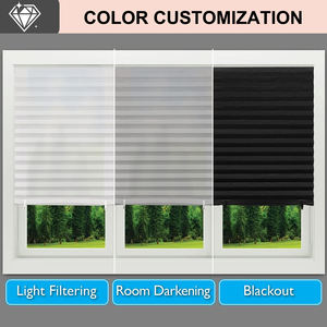 Store de fenêtre temporaire sans outils, plissé, en tissu, sans cordon, pour déménagement ou rénovation - Product Image 2