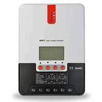 Contrôleur de charge solaire MPPT 30A/40A 12V 24V Panneau Batterie Régulateur intelligent Contrôleur de charge solaire pour lithium