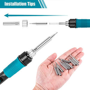 Lehim ipuçları 900M-T serisi yüksek kalite sıcaklık düzenleyen kaynak Rework istasyonu onarım için havya İpuçları kafaları - Product Image 5