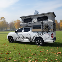 Roulotte de voyage moderne 4x4 de qualité supérieure, légère, pliable, imperméable, pour pick-up, pour une utilisation en extérieur