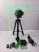Niveau laser numérique industriel vert, mode extérieur DIY, haute précision, rétroéclairé, mode de verrouillage, magnétique, 16 lignes, longue portée, mise en page complète