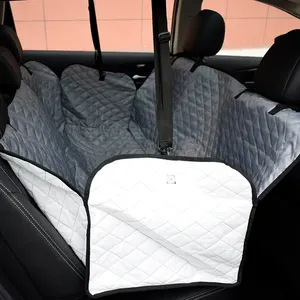 Black Dog Seat Cover Travel Car SUV Truck 100 Percent Per Waterproof High Quality Pet Safety Car Barrier Net Best Dog