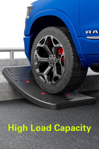 Schwerlast-Großtransportwagen aus Grauem PP mit 6-Zoll-Lila-Rädern Fünfrad-Design 800kg Tragkraft - Product Image 5