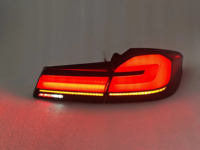 Nuevas Luces Traseras LED 3D Rojas Estilo LCI Bolanston, 12V, IP67, Impermeables, para Serie 5 G30 G38 F90 M5 2017-2020, 3000 Lm, 6000K, Enchufe