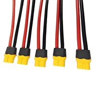 Câble de connexion haute intensité Amass XT60 avec faisceau de câbles en silicone 14AWG/12AWG pour batterie Lipo RC, drone, voiture, bateau, ESC