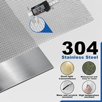 Grillage de sécurité carré en acier inoxydable 304, moustiquaire tissée pour fenêtre, grande surface ouverte, certifié BSCICE/ROHS - Vente chaude