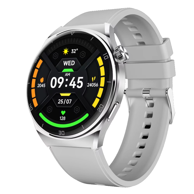 AMOLED Smart Watch IOS Compatible Heart Rate Blood Oxygen Monitor 1.46 Inch Screen Wireless Charging Long Battery Life
