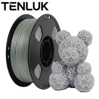 Filament PETG gris marbre industriel 1,75 mm 1 kg, effet granit, faible déformation, rouleau de plastique pour imprimante 3D FDM