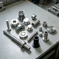 Pièces en acier usinées CNC OEM, composants de précision usinés sur mesure selon les plans pour l'automatisation, la robotique et les machines