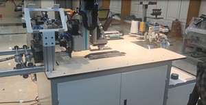 QS-5200-CT Intelligent Template <b>Automatic</b> Overlock <b>Sewing</b> <b>Machine</b> Easy Operation Mouse Mat Cap Ball Mop <b>Sewing</b> <b>Machines</b> - Product Image 3