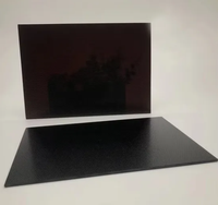 Plaque en verre microcristallin noir pour cuisinière à induction, plaque de cuisson en verre pour cuisinière électrique domestique, taille personnalisée OEM