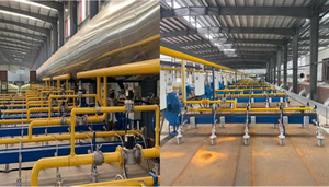 Chaîne de production clé en main de briques en argile cuite : Extrudeuse, coupeuse automatique, empileuse, tunnel de cuisson à gaz, PLC, pompe, moteur - Product Image 6