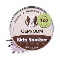 Baume Apaisant pour Peau d'Animaux de Compagnie Marque Blanche – Soin Protecteur Nez et Pattes à l'Huile de Coco – Hydratant pour Chiens et Chats