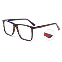 Montures de lunettes carrées en acétate unisexes WFD-MF1039 en gros pour tous les visages avec des lunettes Spring Temple Spectacles Lunettes