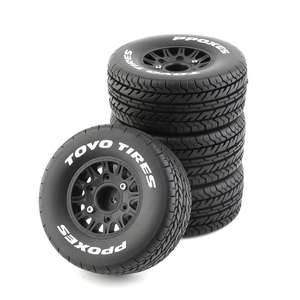 Style urbain 4PCS PPoxes TOVO Pneus 113MM 1/10 Short Course Truck Wheel 12mm/14mm/17mm Hex Slash <span class=keywords><strong>Senton</strong></span> HuanQi 727 Remo Hobby - Product Image 5