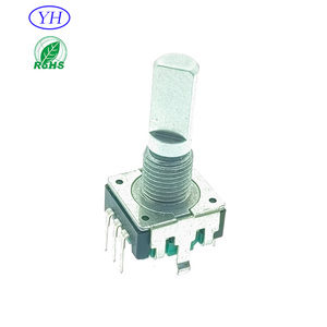 สวิตช์เอนโค้ดเดอร์แบบหมุนแนวตั้งคุณภาพสูงจากโรงงาน รุ่น RE120F bourns PEC12R Ec12s พร้อมด้ามจับโลหะ - Product Image 1