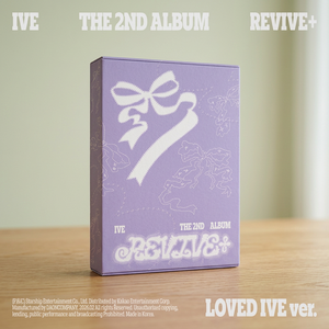 IVE THE 2ND ALBUM REVIVE LOVED IVE Ver Album CD officiel Kpop Corée - Product Image 2