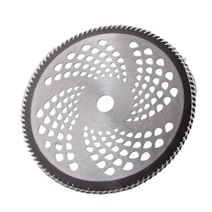 Rotary Blade 280x260x4mm Steel Perforated Lawn Mower Accessory For Rotary Mower - Product Image 3