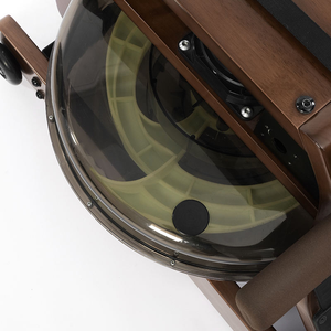 Equipo de gimnasio comercial Máquina de remo de resistencia al agua de madera plegable para entusiastas del fitness Nuevo ergómetro - Product Image 3