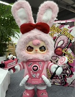 Vente en gros : Figurine en peluche géante Babythree Pink Ashes 1000% authentique, boîte mystère, tendance, objet de collection, ornement