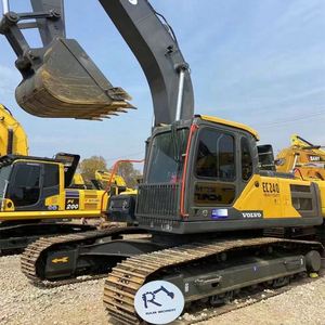 Excavatrice sur chenilles d'occasion Volvo EC240 EC210 EC140 / Excavatrice Volvo 240 d'origine, machines de construction d'occasion en promotion - Product Image 3