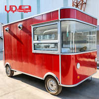 Vente chaude Cuisine mobile Restaurant Food truck Stand de hamburgers Stand de hot-dogs Camion de tacos Camion de café Chariot de nourriture électrique
