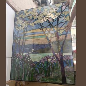 Vidrio Emplomado Clásico Chino Personalizado con Diseño de Pavo Real, Doble Acristalamiento para Panel de Ventana y Decoración de Muro Cortina - Product Image 4