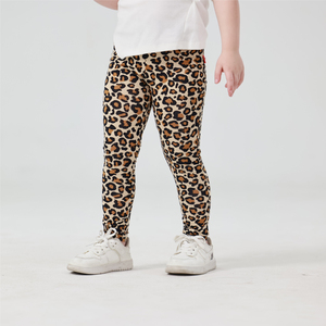 Pijamas de Bambú Suave para Bebés Niñas, Pantalones de Descanso con Estampados Personalizados, Ropa de Dormir de Algodón, Marca Privada, Venta al por Mayor de Ropa Infantil - Product Image 3